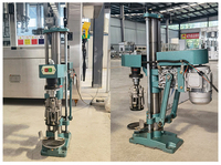 Groothandel semi-automatische wijn- en likeurflesafsluitmachine met metalen constructie voor de drankenindustrie