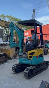 Mini Excavadora KUBOTA U15 Usada en Venta, en Buen Estado de Funcionamiento, Multifuncional para Construcción - Product Image 3