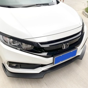 Accesorios Exteriores Welta, Alerón Difusor de Parachoques Delantero con Aspecto de Fibra de Carbono para Honda Civic 2016-2021 - Product Image 6