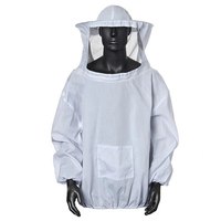 11 pièces Kit d'apiculture nouveau costume d'abeille dispositif de fumée de fumée grattoir ruche cadre pince abeille brosse miel peigne couteau compensation des dommages
