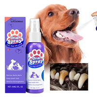Spray dentaire écologique efficace pour chiens, chats et petits animaux - Élimination du tartre et haleine fraîche 30ml