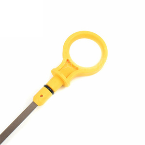 CJ5Z6750A ก้านวัดระดับน้ำมันสำหรับเครื่องยนต์ฟอร์ด เครื่องมือวัดพลาสติกวิศวกรรมสีเหลือง - Product Image 1