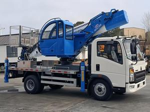 Camion nacelle élévatrice HOWO 32m 4x2 Diesel 180HP Euro 3 pour le marché africain, avec élévateur hydraulique et carrosserie personnalisable - Product Image 6