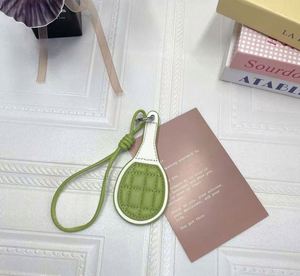Braided PU Keychain, Tennis Racket <b>Hanger</b>, Sports <b>Key</b> Ring for Players - Product Image 5