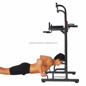 Wellshow Thể Thao Phòng Tập Thể Dục Trang Chủ Điều Chỉnh Điện Tháp <span class=keywords><strong>Dip</strong></span> Trạm Bar - Product Image 5