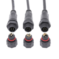Connecteur de câble d'alimentation de lumière de croissance de plante 2PIN mâle femelle Jack 5A connecteur cc fil à panneau connecteur de câble d'assemblage IP65
