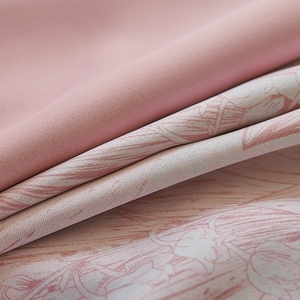 Vendita calda stile moderno oscurante 100% poliestere motivo floreale stampato <span class=keywords><strong>tende</strong></span> <span class=keywords><strong>per</strong></span> soggiorno <span class=keywords><strong>camera</strong></span> da letto della ragazza - Product Image 6