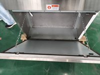 Secadora Industrial Marina de 20 kg con Montaje de Tornillo, de Acero Inoxidable, para Lavandería de Barcos y Embarcaciones