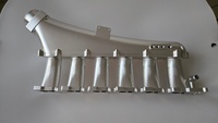 CNC Billet Aluminum High Flow Intake Manifold Plenum for Mercedes OM613 OM648 3.2L Diesel Engine W211 W210 E-Class Upgrade