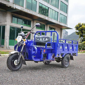 Volcado de motocicleta agrícola de <span class=keywords><strong>tres</strong></span> <span class=keywords><strong>ruedas</strong></span> refrigerado por agua de 250cc con eje de carga de combustible de gasolina Sidecar para pasajeros y carga - Product Image 6