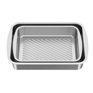 Plaque de cuisson professionnelle en acier inoxydable de qualité commerciale résistante à la chaîne parfaite pour les biscuits Moule à gâteau en acier inoxydable robuste - Product Image 3