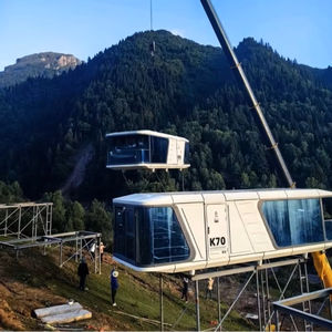 Capsule de camping Offre Spéciale Maison préfabriquée Capsule Sleep Pod Maison intelligente Capsule Maison pour hôtel Villa et appartement - Product Image 5