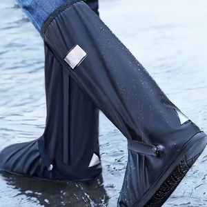 Cubrezapatos de PVC de Alta Resistencia, Impermeables y Reutilizables para Acampar al Aire Libre, Ciclismo, Motociclismo y Bicicleta - Product Image 1