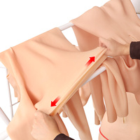 Combinaison intégrale en silicone réaliste de qualité supérieure pour transformation, tenue souple en silicone pour performance, costume en silicone.