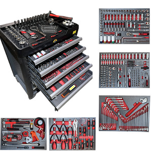 Chariot à outils en acier robuste à 6 tiroirs, armoire de rangement industrielle pour atelier, verrouillable, pour garage, personnalisable OEM, pour intérieur et extérieur - Product Image 3