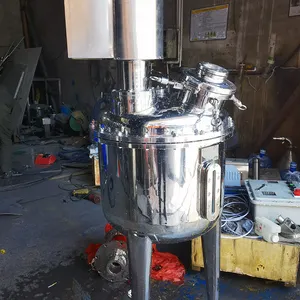 Stainless steel electric heating chemical jacketed reactor polyester resin mixing reactor