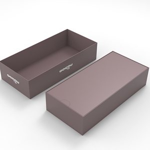 Cajas de papel de cartón rígido personalizadas con tapa extraíble e insertos inferiores Cajas de regalo para presentación Premium - Product Image 1