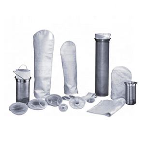 Tissu en <span class=keywords><strong>feutre</strong></span> de polypropylène et sacs filtrants à eau liquide en polyester Membrane PTFE de 3 microns Manchons en tissu filtrant de mine en PP - Product Image 3