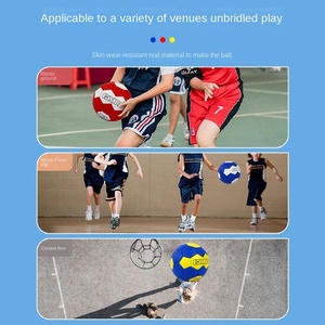 Non. Ballon de <span class=keywords><strong>handball</strong></span> <span class=keywords><strong>pour</strong></span> compétition et entraînement en maternelle et primaire, collant, résistant à l'usure, épaissi, diamètre 12 cm, Zhejiang - Product Image 5