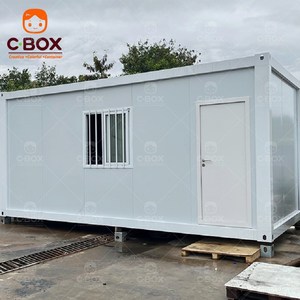 Cbox Customized Modular <b>Flat</b> Pack Villa Accommodation Office Sandwich Panel Bedroom Living Units Prefab Container House - Product Image 5