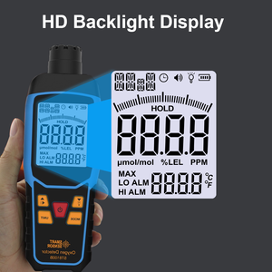 ST8100B Moniteur de <span class=keywords><strong>qualité</strong></span> de l'<span class=keywords><strong>air</strong></span> <span class=keywords><strong>intérieur</strong></span> portable Thermomètre de température Alarme 0 à 30% Analyseur d'oxygène et de gaz O2 Détecteur Testeur Mètre - Product Image 2
