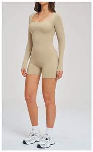 Mono Deportivo de Una Pieza, Espalda Descubierta, Transpirable, para Gimnasio, Fitness, Yoga, para Mujer - Product Image 5