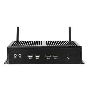 PC Industrial I5 4200U Mini Computadora de Escritorio sin Ventilador 2 * LAN RJ45 6 * COM RS232 RS485 WIFI VGA USB Soporte de AES-NI - Product Image 2