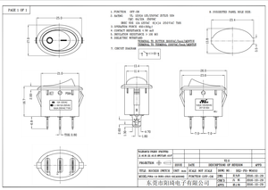3 pin 12A 125V Rocker đỏ loại tàu thuyền Rocker Thiết bị chuyển mạch bao vây nhựa với ba chân công tắc điện - Product Image 6