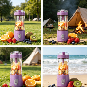 Mejor Opción B2B: Licuadora Portátil al por Mayor de Fábrica, Mini Vaso Mezclador Recargable Eléctrico para Frutas, Regalo de Cumpleaños, Batidora de Smoothies - Product Image 2