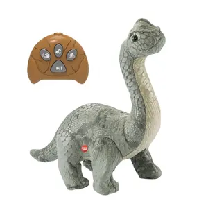 Venta al por mayor B/O Animal Toys Dinosaurio Modelo Dinosaurio de peluche grande Juguete Dinosaurio que camina eléctrico