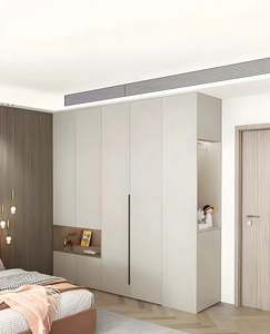 Factory Outlet Moda moderna Diseño minimalista Dormitorio Puerta corredera Armario - Product Image 5