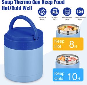 Reusable Vacuum Hot Keep Thermal Soup <b>Insulated</b> Food Jar Stainless Steel <b>Lunch</b> <b>Box</b> Food Container - Product Image 4