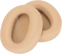 Coussinets d'oreille de remplacement en cuir respirant OEM pour écouteurs Edifier W820NB