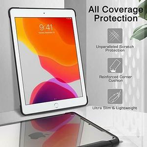 Étui pour <span class=keywords><strong>iPad</strong></span> <span class=keywords><strong>10</strong></span>.<span class=keywords><strong>2</strong></span> 7ème génération <span class=keywords><strong>2019</strong></span>, dos transparent, pare-chocs absorbant les chocs, étui de protection pour tablette - Product Image 2