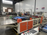 Hete Volautomatische Randafdichting Bopp/Opp/Pp Zakmachine In Taiwan
