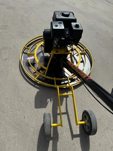 เกรียงคอนกรีต6.5HP เบนซินหลากสีพร้อมใบมีดขนาดเส้นผ่าศูนย์กลาง39นิ้ว - Product Image 2