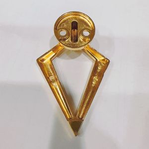 Pomo de Anillo Moderno de Aleación de Zinc con Diseño de Diamante para Armario, Cajón, Mueble de Cocina, Tirador de Puerta de un Solo Agujero - Product Image 5