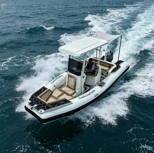 <span class=keywords><strong>Bateau</strong></span> <span class=keywords><strong>de</strong></span> pêche en aluminium économique et fiable <span class=keywords><strong>de</strong></span> 580 cm avec tissu PVC robuste et toit extensible pratique - Product Image 1