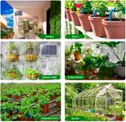 Kit de riego hidropónico solar para jardín, sistema de riego automático, cuentagotas múltiple disponible, regador de goteo completo - Product Image 5