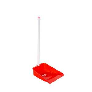 Balai et pelle à poussière pour la maison, vente en gros, pelle à poussière en plastique à long manche pour le nettoyage des sols, des toilettes, de la cuisine et de la salle de bain - Product Image 2
