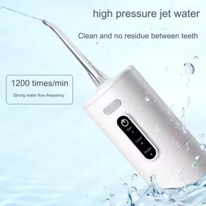 Irrigateur buccal étanche rechargeable par USB, brossette à eau portable, <span class=keywords><strong>jet</strong></span> d'eau <span class=keywords><strong>dentaire</strong></span>, réservoir d'eau de 280 ml, nettoyeur de dents - Product Image 4