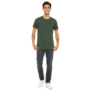 Camiseta de Verano 100% Algodón con Logotipo Personalizado, Camisetas Lisas para Hombre, Camiseta de Algodón Premium Transpirable - Product Image 1