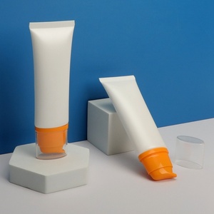 15ml 20ml 30ml Plastic Cosmetic Squeeze Tubes Empty Lotion Foundation Packaging Face Wash <b>Sunscreen</b> Eye Hand Screen Printing - Product Image 4