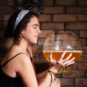 Jarras de Cerveza Transparentes Gigantes Creativas, Copas Extra Grandes para Fiestas, Copas Octagonales para Vino, <span class=keywords><strong>Brandy</strong></span> y Cerveza - Product Image 3