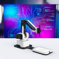 Brazo Robótico de 4 Ejes, Plataforma de Desarrollo e Investigación de IA con API para Python y Java, Repetibilidad de 0.05 mm, Robot Colaborativo de Código Abierto