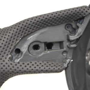 Volant en cuir perforé à fond plat, entièrement recouvert de cuir blanc, pour <span class=keywords><strong>Audi</strong></span> A4 B8 A3 8V A4 A5 A7 Q3 Q5 Q7 - Product Image 4