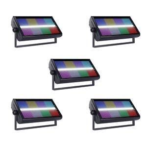Led colour blinder nhấp nháy ánh sáng rửa RGB Trắng đuổi DMX Đèn sân khấu ánh sáng chủ đề hiển thị 10PC trường hợp đóng gói - Product Image 2