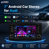 Autoradio Android 7 pouces en gros pour Audi A4 B6 B7 2002-2008, lecteur stéréo avec CarPlay sans fil, GPS, OEM