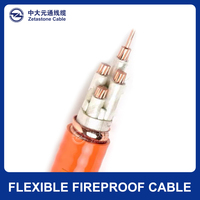 Cable Metálico Multicobre Zetastone, Venta al Por Mayor, Material Aislante Mineral Inorgánico, Flexible, Ignífugo, 1 KV 3*50