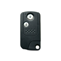 Clé de télécommande intelligente de marque FW pour voiture Accord Civic Fit/CRV, 2/3 boutons, 433MHZ ID46, modèle FW-CR66, 4 boutons, noire